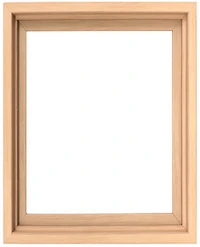 Floating Frame Wood Effect