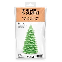 Silicone Candle Mould - Christmas Tree, 9 x 15.2 cm