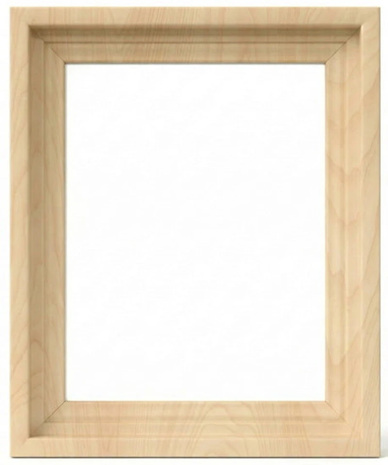 Floater Frame Gallery - Natural - 10x10 In