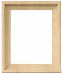 Floater Frame Gallery - Natural - 10x10 In