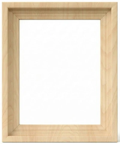 Cadre flottant galerie effet bois - 20x20po