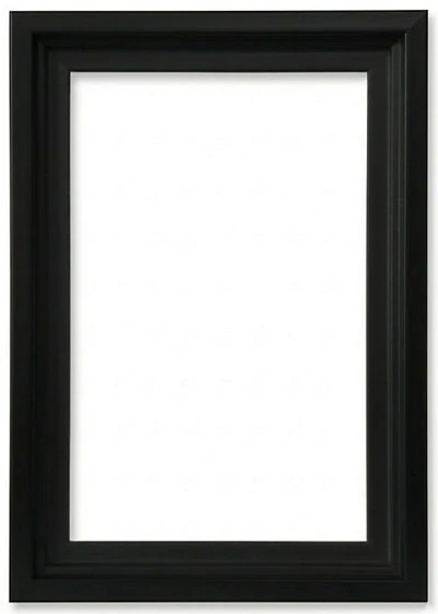 Cadre flottant noir - 5x7po