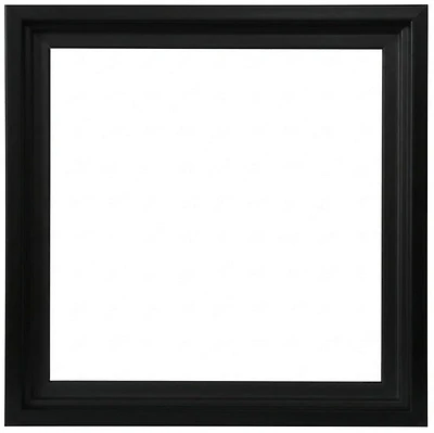 Cadre flottant noir - 6x6po