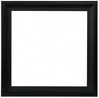 Cadre flottant noir - 6x6po