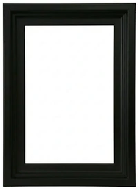 Cadre flottant noir - 12x24po