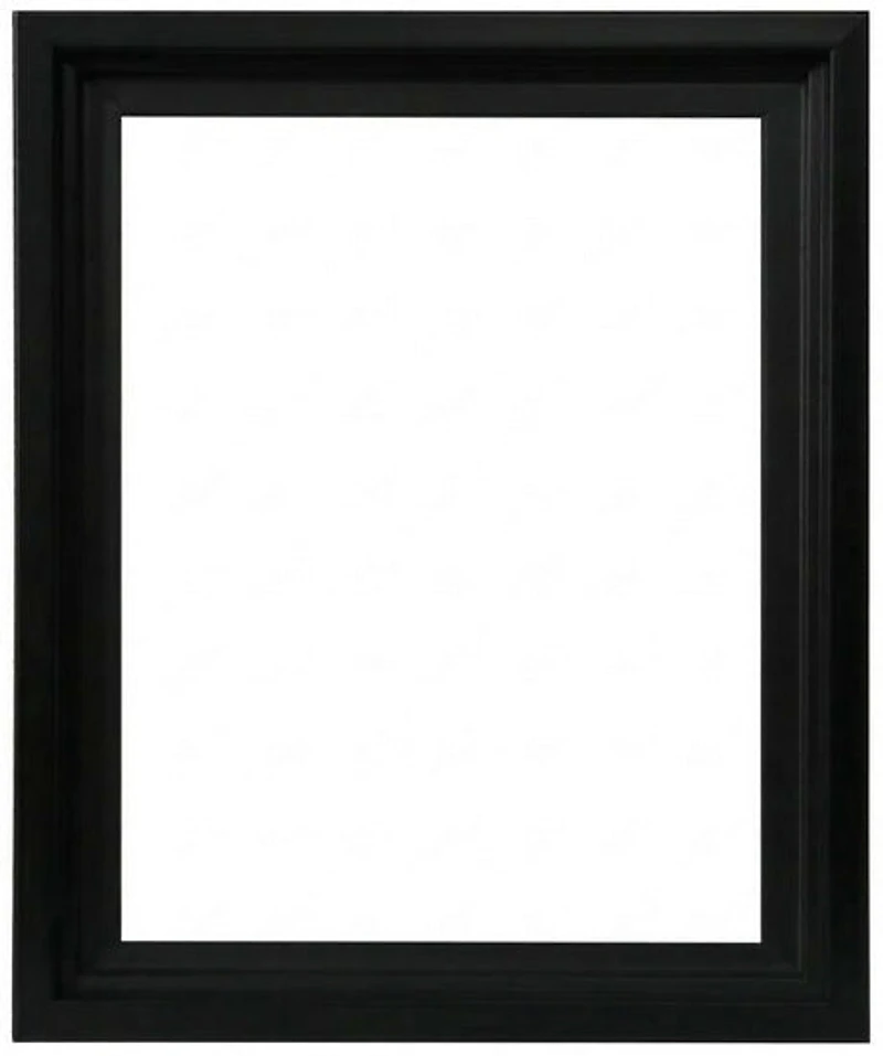 Cadre flottant noir - 22x28po