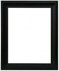 Cadre flottant noir - 22x28po