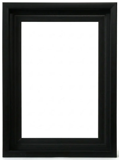 Cadre flottant musée noir - 6x12po