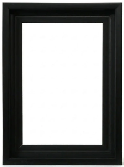 Floating Museum Frame Black - 8x16"