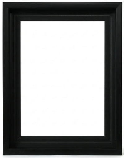 Cadre flottant musée noir - 14x18po