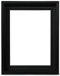 Cadre flottant musée noir - 14x18po