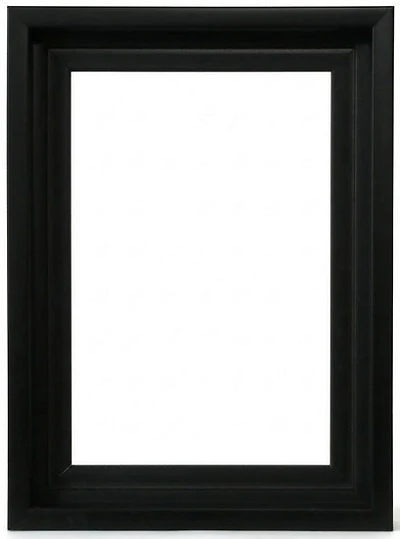 Cadre flottant musée noir - 15x30po