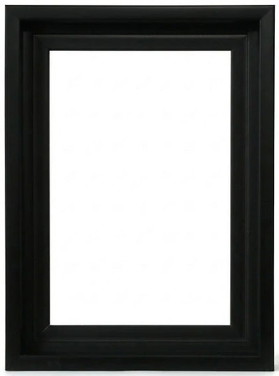 Cadre flottant musée noir - 18x36po