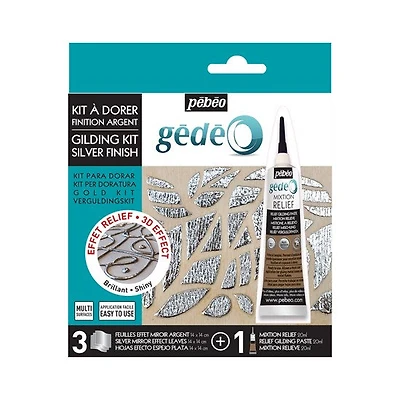 Ens pour dorer - gédéo - relief - argent