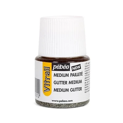 Medium pailleté - vitrail - 45ml