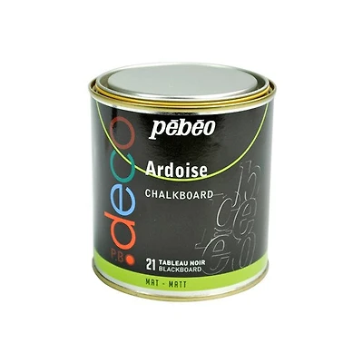 Peinture ardoise - pbo déco - 500ml - noir