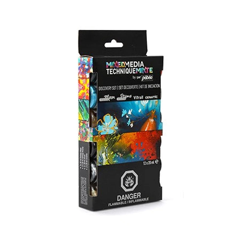 Ens découverte - techniques mixtes - 12x20ml