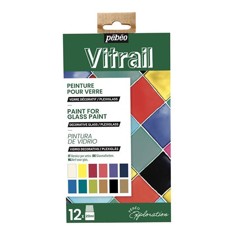Ens exploration - vitrail - 12x20ml