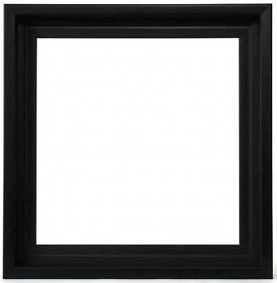 Cadre flottant musée noir
