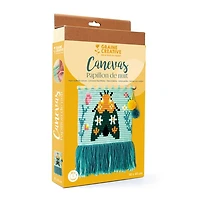 Ensemble créatif canevas - papillon de nuit