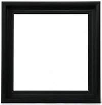 Cadre flottant musée noir - 36x36po