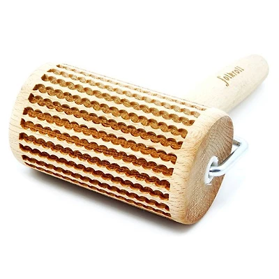 Mini Engraved Rolling Pin - Cotton Pattern