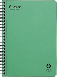 Forever spirale a5 ligne 120pg asst