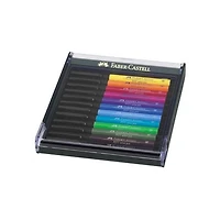 Ens. 12 marqueurs pinceau pitt couleurs de base