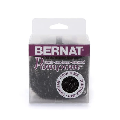 Pompom - black mink