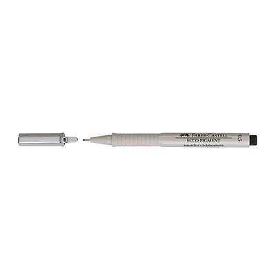 Fineliner ecco pigment 0.5mm black