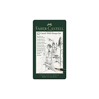 Ens. 12 crayons graphite castell 9000 pour designers