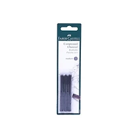 Set of 3 pitt medium soft charcoal sticks black