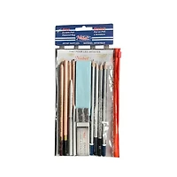 Ensemble de 14 accessoires pour le dessin