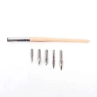 Ensemble porte-plume et 5 pointes