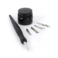 Ensemble de plumes pour manga avec encre