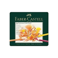 Ens. 24 crayons polychromos