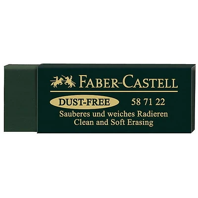 Gomme à effacer sans poussière verte