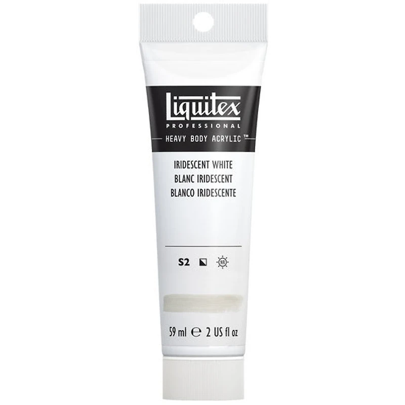 Acrylique hv - 2oz - blanc iridescent - s2a