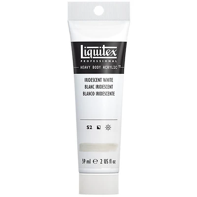 Acrylique hv - 2oz - blanc iridescent - s2a