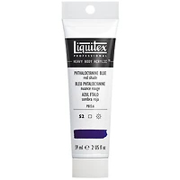 Acrylic hb - 2oz - phthalocyanine blue red shade - s2