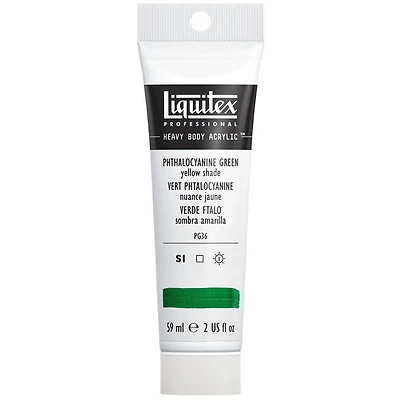 Acrylique hv - 2oz - vert phtalocyanine nuance jaune - s1