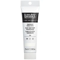 Acrylique hv - 2oz - blanc transparent mélange - s1