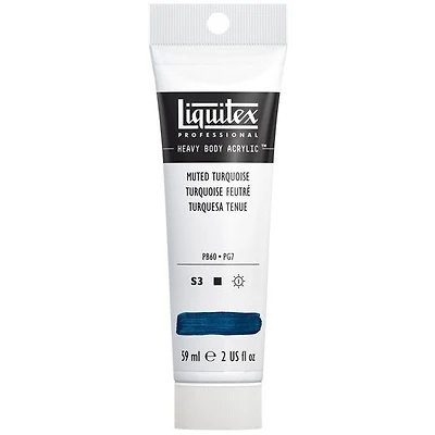 Acrylique hv - 2oz - turquoise feutré - s3