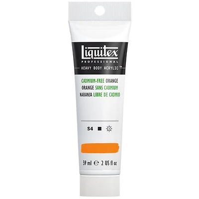 Acrylique hv - 2oz - orange sans cadmium - s4