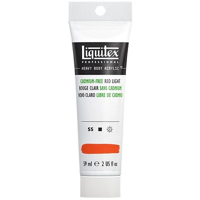 Acrylique hv - 2oz - rouge sans cadmium clair - s5