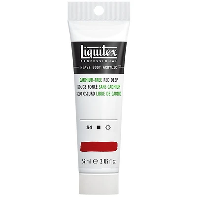 Acrylique hv - 2oz - rouge foncé sans cadmium - s4