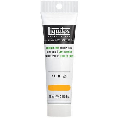 Acrylique hv - 2oz - jaune foncé sans cadmium - s3