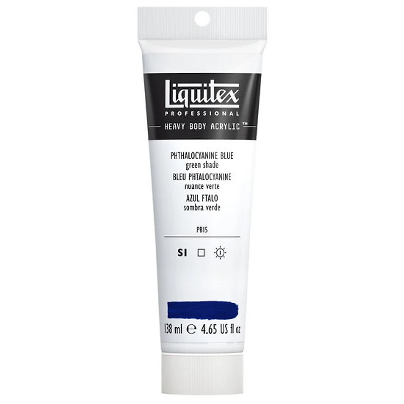 Acrylique hv - 4.65oz - bleu phtalocyanine nuance verte - s1