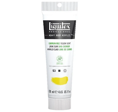 Acrylique hv - 4.65oz - jaune clair sans cadmium - s3