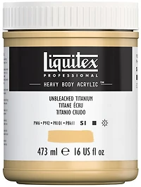 Acrylique hv - 16oz - blanc de titane - s1